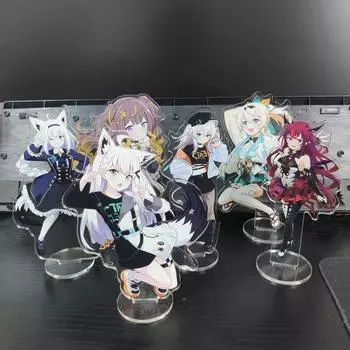 15 см Hololi виртуальная хозяйка новые персонажи мультфильмов акриловая подставка для косплея модель креативные офисные украшения милые постоянные поклонники записи 1