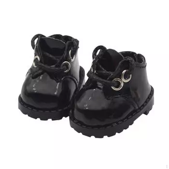 15 см кукольная обувь DIY аксессуары мягкая подвеска стильный для детей подарок на день рождения наряд чёрный