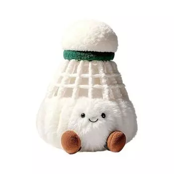 15 см милый мультфильм бадминтон плюшевая кукла брелок креативный кавайный пушистый плюшевые игрушки мягкий подарок рюкзак кулон A1