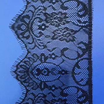 15 см неэластичные ресничные кружева для свадебных платьев юбки белый