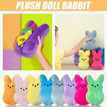 15 см плюшевый кошелек плюшевый кошелек кукла игрушка подарок мультфильм дети день рождения предпочитаемый подарок на праздники, дни рождения One Size розовый