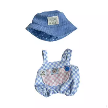 15 см плюшевый костюм утки для творческой игры и фотосъемки синий