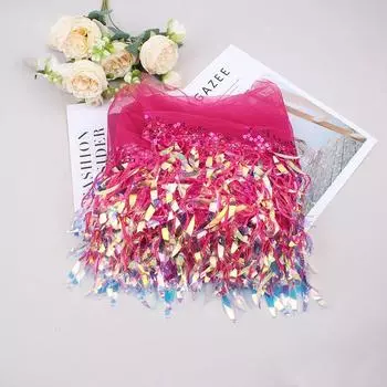 15 см сетка кисточка бахрома пайетки кружевная отделка кисточки ткань DIY шитье сцена выступление латиноамериканское платье свадебная одежда аксессуары