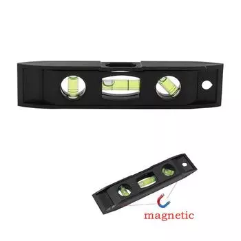 15 см спиртовой уровень 3 пузырьковый уровень магнитный торпедный градиентный уровень портативный уровень линейка измерительный инструмент