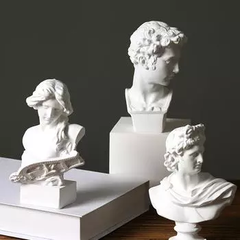 15 см статуя из смолы ретро греческая мифология скульптура фигурка орнамент домашний офис художественное украшение A#
