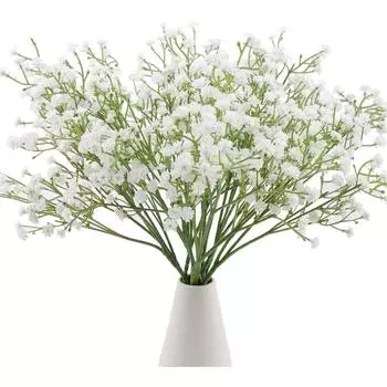 15 связок белых искусственных цветов звездного неба, искусственные цветы, свадебные букеты, свадебная вечеринка, украшение дома своими руками (28см)