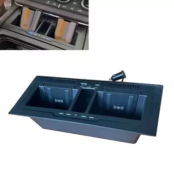 15 Вт 1 шт. Беспроводное зарядное устройство для Land Rover для Defender 90 110 2020-2024 Высококачественное профессиональное 1,5 А, абсолютно новое CHINA