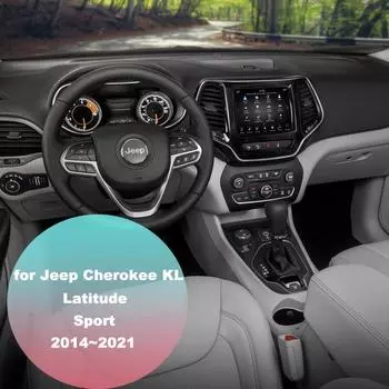 15 Вт автомобильная беспроводная зарядная панель для Jeep Cherokee KL Latitude Sport 2014~2021 телефон быстрая зарядная станция 2017 2018 2019 2020