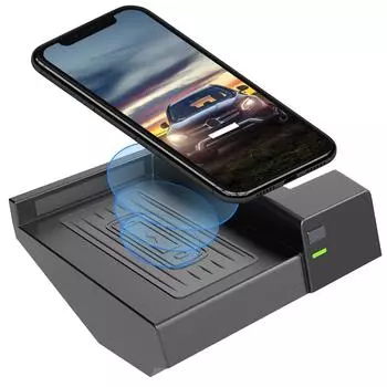 15 Вт автомобильная беспроводная зарядная панель для Mercedes Benz C Class W205 S205 200 A205 350e 2015~2024 телефон быстрая зарядная пластина iPhone CHINA