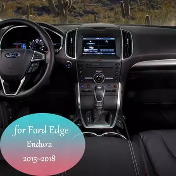 15 Вт автомобильная беспроводная зарядная панель для Ford Edge Endura 2015~2018 держатель для телефона быстрое зарядное устройство подставка для станции аксессуары 2016 2017