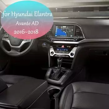 15 Вт автомобильная беспроводная зарядная панель для Hyundai Elantra Avante AD 2016 2017 2018 коврик держатель телефона быстрое зарядное устройство пластина лоток аксессуары