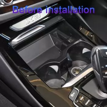 15 Вт автомобильные аксессуары специальная встроенная беспроводная зарядная панель QI для телефона для BMW X3 X4 G01 G08 2018 2019 2020 2021 для bmw IX3 2025