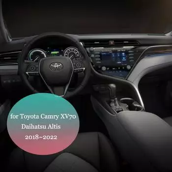 15 Вт автомобильный беспроводной зарядный коврик для Toyota Camry XV70 XLE SE SX Daihatsu Altis 2018~2025 телефон быстрое зарядное устройство зарядная панель