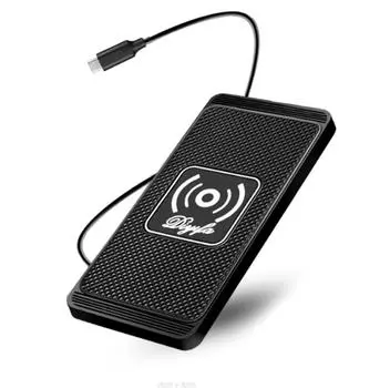 15 Вт Беспроводная Автомобильная Зарядка Силиконовая Подставка Док-станция для Samsung s20 s10 iphone 131211 pro xs max Подставка для Беспроводной Зарядки