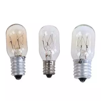 15 Вт Лампочка для холодильника, микроволновая печь E12/E14/E17 Лампочка для тостера/пароварки 230 В