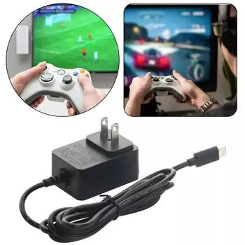 15 Вт шнур питания переменного тока адаптер питания 5 В/3 А портативное дорожное зарядное устройство адаптер переменного тока для PS5 Portal для PS5 для Nintendo Switch для XBOX