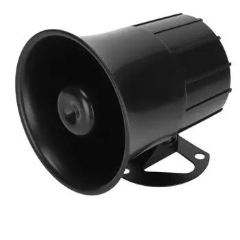 15 Вт Сирена высокого децибела Проводная Садовая Сирена для защиты от взлома Сигнальная система Сирена DC6?12V