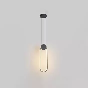 15 Вт светодиодный подвесной светильник современное домашнее освещение регулируемые подвесные светильники прямоугольный потолочный светильник спальня гостиная люстра 15W&Cold White чёрный