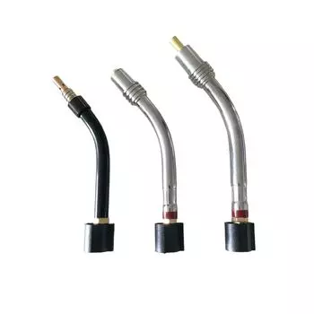 15AK 24KD 36KD Лебединая шея с держателем наконечника, аксессуары для сварочной горелки MIG 15AK