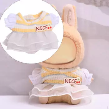 15cm 17cm Plush Doll Clothes Photo Props Dress,Comfortable,Doll Clothing,Costumes DIY Stuffed
