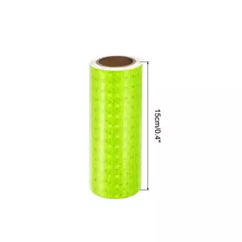 15cm*5m Fluorescent Yellow Reflective Tapes Wateroroof Reflector Strips High Visibility Outdoor Self-Adhesive Stickers For Truck флуоресцентный желтый