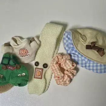 15cm Cotton Doll Clothes Ponging Cotton Closet