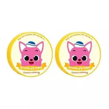 15гx2 Babiance Pinkfong Солнцезащитный кушон, 15г, 2 шт.