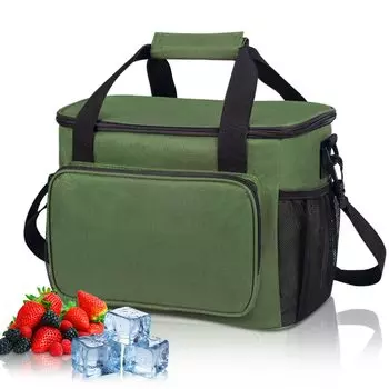 15L Insulated Cooler Keeps Food and and Can be Carried by Hand or Over the and Perfect for Sports Cherry Blossom Leisure and Parties Bag, Cold, Warm,