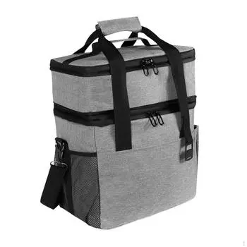 15л Изолированная Сумка Обед Многоразовая Многоцелевая Износостойкая Сумка Герметичная для Рыбалки