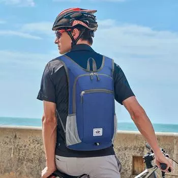 15л Портативный складной рюкзак из ткани Оксфорд для скалолазания, походов, водонепроницаемый рюкзак для альпинизма и спорта на открытом воздухе