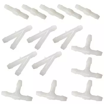 15 шт., соединение трубок распылителя стеклоочистителя автомобиля, тип TYI, насадка для омывателя лобового стекла, шланг для очистки стеклоочистителя, соединение трубок автомобильных аксессуаров