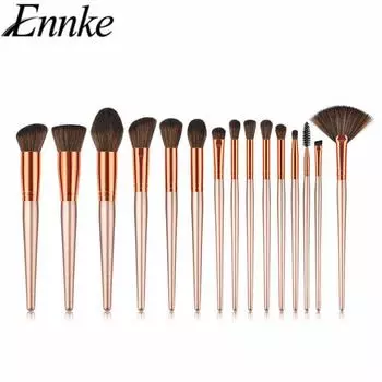 15шт. Набор кистей для макияжа. Кисть для тонального крема. Кисть для макияжа. Набор кистей для красоты и ухода за кожей лица и глаз. розовый