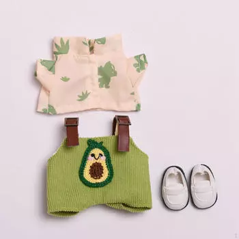 15см 17см кукольная одежда для плюшевых игрушек, наряды, аксессуары для переодевания и реквизит для фотосъемки Green