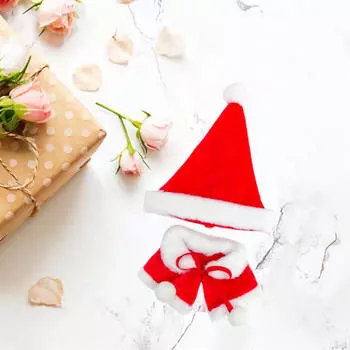 15см 17см Кукольная одежда для праздничных случаев и Santa hat Sweater