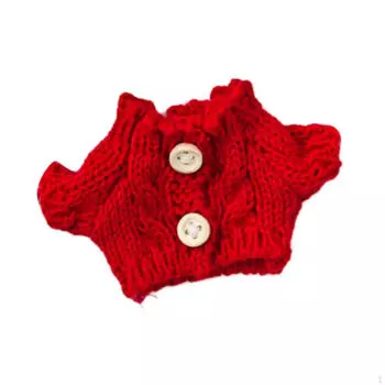 15см-17см плюшевая кукольная одежда, кукольная одежда, стильный мягкий мультяшный костюм sweater