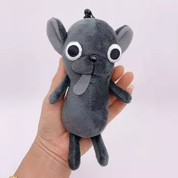 15см Плюшевый брелок Чихуахуа Мягкие игрушки Собака Мягкая кукла Чихуахуа Странная Смешная кукла Подвески для сумки about 15cm