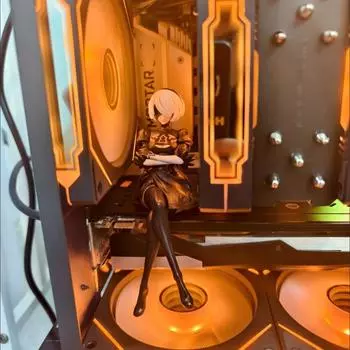 15см Высота НиР: Игровой автомат 2B, устанавливаемый на автомобиль, фигурка, игрушка, украшение 2B