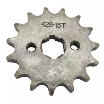 15T 428 Звездочка/разделительное колесо Передняя шестерня Байк ATV Мопед 17 мм