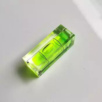 15X15X40 мм квадратный уровень зеленый Bullseye уровень горизонтальный прецизионный спиртовой пузырьковый уровень инклинометр измерительный комплект