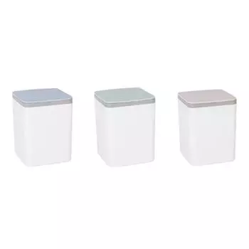 15x15x8.5cm Size Trash Can with Lid Small Garbage Can for Bathroom Vanity,Desktop,Table Home Countertop Garbage Dropshipping зелёный