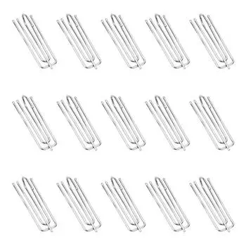 15X Curtain Hook Prong Clip Pleat Header Rustproof Long-lasting Multifunctional Household Accessories Convenience