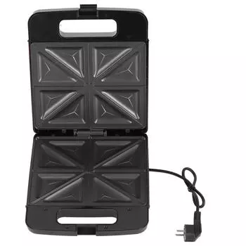 1600 Вт Многофункциональная машина для приготовления завтрака, 8 решеток, сэндвичница, двухсторонний нагрев, вафельница