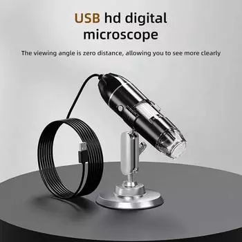 1600X цифровой микроскоп камера 3в1 C тип USB портативный электронный для пайки светодиодный увеличитель мобильный телефон ремонт