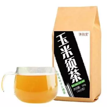 160 г 4 г * 40 пакетов 100% натуральный китайский травяной чай для здоровья из кукурузы и шелка в чайных пакетиках