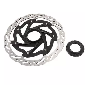 160-миллиметровый дисковый тормозной ротор с центральным фиксатором, охлаждающий тормозной диск для шоссейной горной велосипедной тормозной системы
