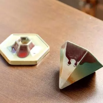 160 мл грубая керамическая кофейная чашка, креативная шестиугольная чашка для пикника, легкая роскошная ретро керамическая кружка, украшение для рабочего стола в гостиной. 160ml