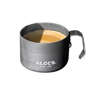 160 мл многофункциональные металлические кофейные чашки дорожная металлическая кружка с ручкой для кемпинга походов серый