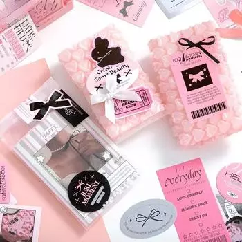 160 шт./компл. Милые кружевные балетные скрапбук-наклейки для журнала, модные наклейки для самостоятельного декора, багажа, ноутбука, симпатичные наклейки для упаковки