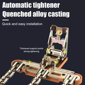 165 285mm Winter Car Tire Snow Chain High Manganese Steel Auto Emergency Rescue Tire Traction Anti-ski Portable Emergency Tools