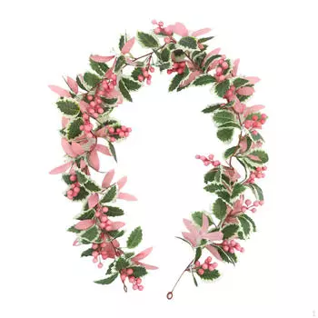 165 см рождественское украшение гирлянда из ротанга, реалистичные деревенские искусственные растения для мероприятия своими руками Style A